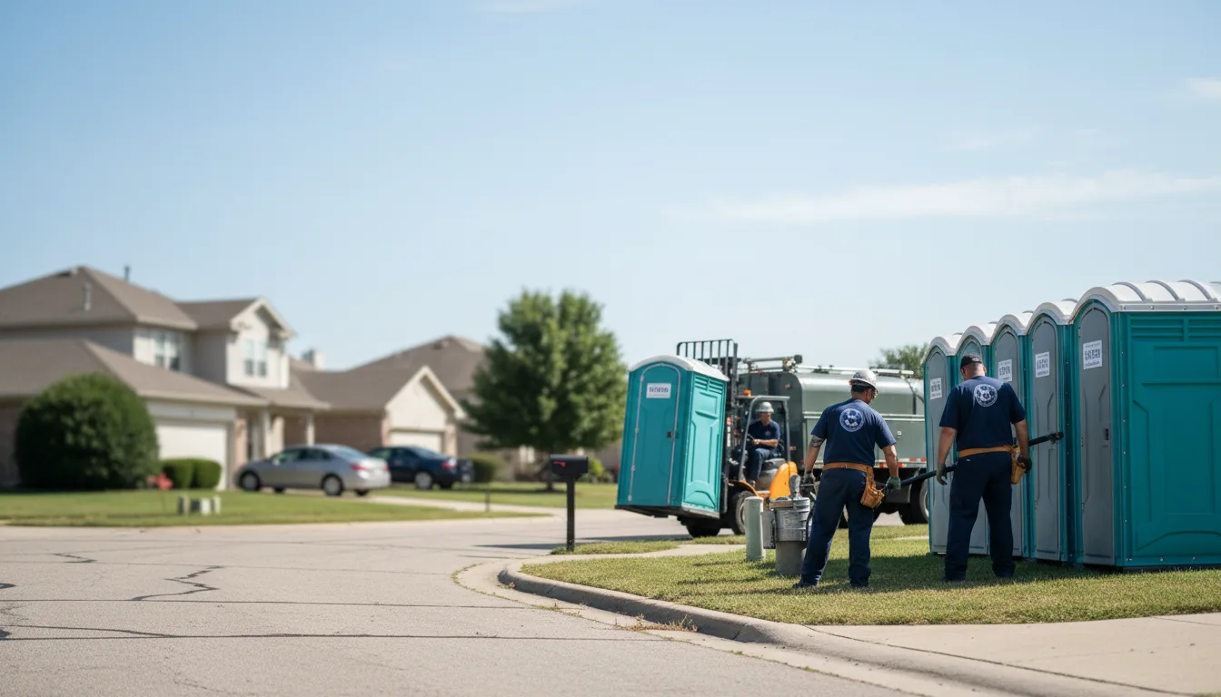 Porta Potty Rental in Cornell, IL near me